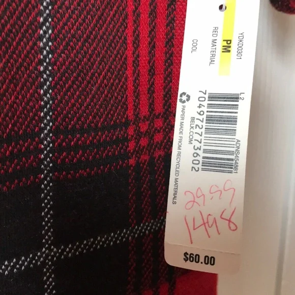 New Directions Petite Plaid Dress - Picture 6 of 6